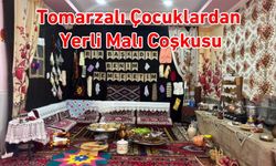 Kayseri'de Tomarzalı Çocuklardan Yerli Malı Coşkusu