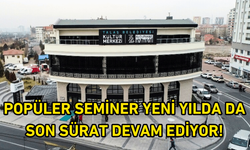Talas’ın popüler semineri yeni yılda da devam ediyor!
