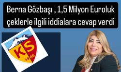 1,5 Milyon Euroluk çeklere ne oldu? Berna Gözbaşı Ali Çamlı'nın iddialarını yalanladı