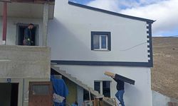 Kayseri’nin o ilçesinde yangın sonrası mağdur ailelere destek eli
