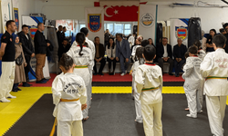 Taekwondo öğrencileri Develi’deki sınavda ter döktü!