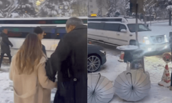 Ünlü şarkıcı ve iş insanı eşi soluğu Erciyes’te aldı: Kayserililerin yorumları olay oldu!