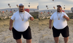 Kayserili ünlü fenomenin kürekten yemek yediği video izlenme rekoru kırdı!