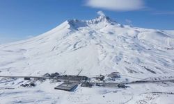 Başkentin zirvesinden Erciyes Dağı bakın nasıl gözüküyor!