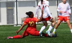 Kayseri Kadın FK maçı 10 dakikada bitirdi!