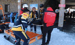 Erciyes’in acil sağlık istasyonunda bakın kaç vakaya müdahale edildi
