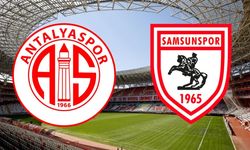 Antalyaspor-Samsunspor karşılaşması ne zaman, saat kaçta, hangi kanalda?