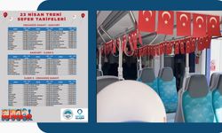 Kayseri'de 23 Nisan'a özel çocuk treni raylarda!