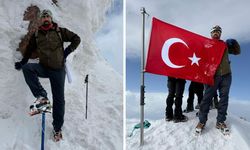 Erciyes Dağı’na tırmanmak için 435 kilometreden geldi! Zirveye bakın kaç saatte çıktı?