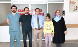 Erciyes Üniversitesi'nde minik hastaya başarılı mitral kapak tamiri!