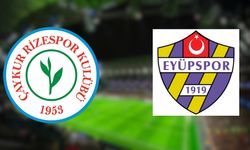 Merakla beklenen Rizespor-Eyüpspor karşılaşması ne zaman, saat kaçta oynanacak, hangi kanalda yayınlanacak?