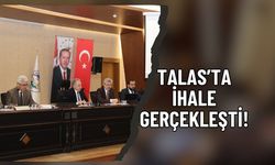 Talas Belediyesi ihaleyi gerçekleştirdi: Milyonluk arsalar kapış kapış gitti!