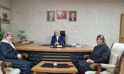 AK Parti Milletvekili Ayşe Böhürler'e o başkandan ziyaret!