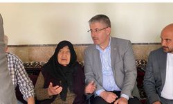 Kayseri’de AK Parti'nin en yaşlı üyesine milletvekilinden ziyaret!