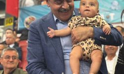 Minik Eylül törenin gözdesi oldu
