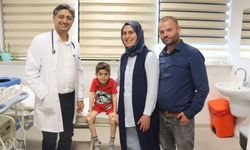 Kayseri'de minik kalbe büyük müdahale! Şehir Hastanesi'nde şifa buldu