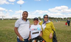 Kayseri'de uçurtmalar bu kez onlar için havalandı!