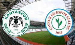 Konyaspor-Rizespor karşılaşması ne zaman, saat kaçta, hangi kanalda?