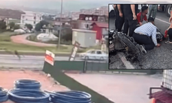 Feci kazada motosiklet savruldu, sürücü takla atarak sürüklendi!