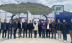 Kayseri Üniversitesi öğrencilerinden Büyükşehir'in tesisine dikkat çeken ziyaret
