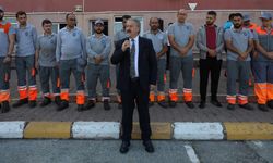 Başkan Palancıoğlu mesaiye bakın nasıl başladı?