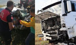 Kayseri yolunda feci kaza! Otomobil ile tır kafa kafaya çarpıştı: 2 ölü