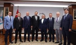 Kayseri Büyükşehir Belediyesi'ne ziyaretçi akını!