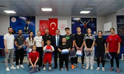 Kayseri'de o sporculara büyük destek! Ekipman dağıtımı yapıldı
