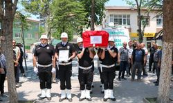 Kayseri'den mezun olmuştu! Başkomiser Serhat Yiğiter son yolculuğuna uğurlandı
