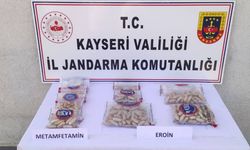 Kayseri'ye sokmak isterken yakalandılar! Mide ve bağırsaklarından 3 kilo narkotik madde çıktı