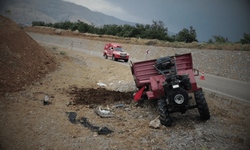 Devrilen çapa motorunun altında kalan adam feci şekilde can verdi!