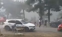 Kayseri'de bir anda gerçekleşti! Ne olduğunu anlayamadan herkes kaçmaya başladı