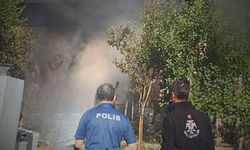 Kayseri’de beyaz eşya tamircisinde yangın paniği!