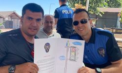 Kayseri'de polis ekiplerinden özel çocuklara büyük moral!