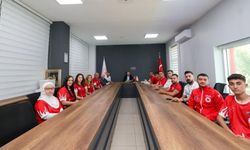 Şampiyon sporcuların: Kayseri'de ilk ziyareti kabakçıya oldu