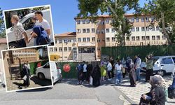 Kayseri'de sınava geç kaldı! Ailesi gazetecilere tepki gösterdi