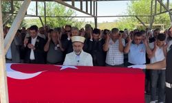 Görev sırasında hayatını kaybeden polis memuruna son veda