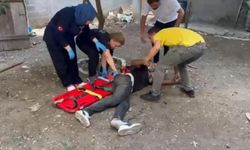 Polisten kaçan torbacı damdan atladı! Ayağını kırdı!