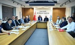 Kayseri Büyükşehir Belediyesi’nden ortak akıl vurgusu! Toplantı bakın kimlerle gerçekleşti
