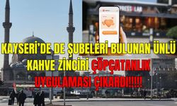 Kayseri’de de şubesi bulunan ünlü kahve zinciri çöpçatanlık uygulaması çıkardı! Tanıtımı 10 milyon izlendi