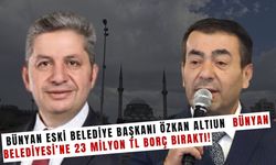 Bünyan Belediyesi 23 Milyon TL borcu kapattı! Akıllara eski Başkan Özkan Altun geldi