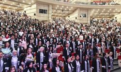 ERÜ'de mezuniyet heyecanı devam ediyor: 550 öğrenci kep attı!