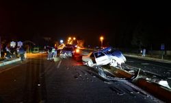 Kayseri yolunda feci kaza! 3 yaralı