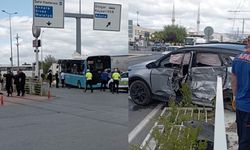 Kayseri'de tır, otobüs ve otomobil birbirine girdi! 8 Kişi yaralandı