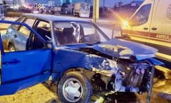 Korkutan kaza! TIR ile otomobil çarpıştı 3 yaralı!