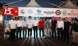 Kayseri iş dünyası Cumhuriyet Meydanı'nda buluştu!