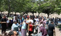 Kayseri'de pilav etkinliği yoğun ilgi gördü!