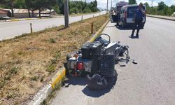 Acı olay: Motosikletin çarptığı yaya can verdi!