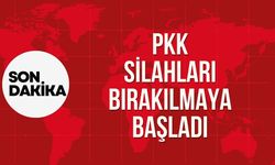 PKK Süleymaniye'de silahları bırakmaya başladı!