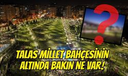 Talas millet bahçesinin altında bakın ne var!